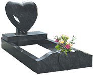 Memorial Stones-Granite Traditional Kerb Memorial