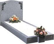 Memorial Stones-Granite Traditional Kerb Memorial