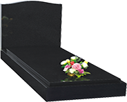Memorial Stones-Granite Traditional Kerb Memorial