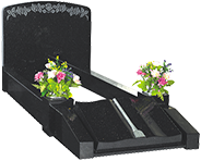 Memorial Stones-Granite Traditional Kerb Memorial