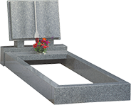Memorial Stones-Granite Traditional Kerb Memorial