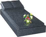 Memorial Stones-Granite Traditional Kerb Memorial