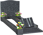 Memorial Stones-Granite Traditional Kerb Memorial