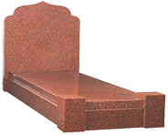 Memorial Stones-Granite Traditional Kerb Memorial