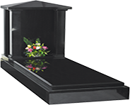 Memorial Stones-Granite Traditional Kerb Memorial